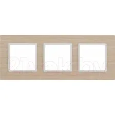 Рамка ЭРА Elegance 14-5303-01 Б0049150 (беленый дуб/белый)