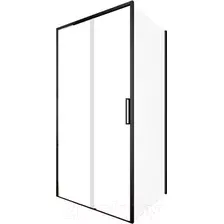 Душевой уголок Aquanet Pleasure Evo 100 AE65-100x80-BT (черный анодированный)