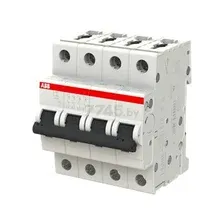 Автоматический выключатель ABB S204-C63 4P 63A C 10кА (2CDS254001R0634)