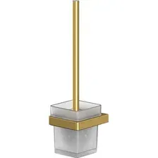 Ершик для унитаза Whitecross Cubo CU2470GLB (брашированное золото)