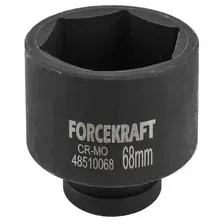 Головка ударная глубокая 1', 68мм (6гр) FK48510068 FORCEKRAFT