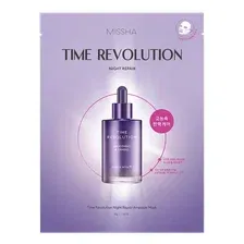 Тканевая маска для лица "Time Revolution Night Repair Ampoule Mask" (30 г)