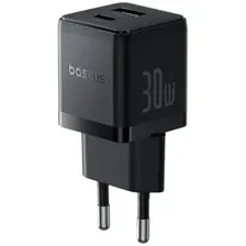 Сетевое зарядное Baseus Palm Fast Charger C+U 30W EU P1011160A113-01 (черный)