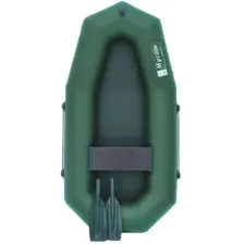 Гребная лодка Муссон R-195 с гребками (зеленый)