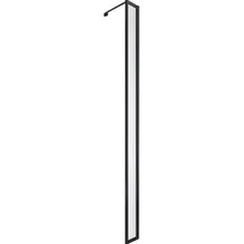 Душевая стенка BelBagno LUCE-20-FIX-C-NERO