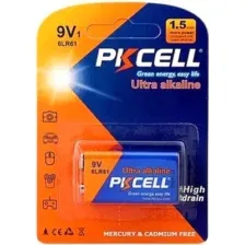 Батарейка Pkcell 6LR61-1B  9V