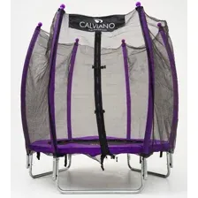 Батут Calviano 140 см - 4.5ft OUTSIDE master purple