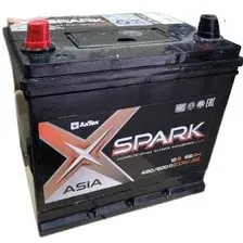 Автомобильный аккумулятор Spark Asia SPAA65-3-R (65 А·ч)