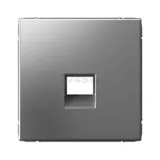 Лицевая панель SYSTEME (SCHNEIDER) ELECTRIC ArtGallery для функций типа Keystone сталь (GAL000984)