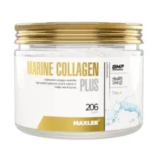 MAXLER БАД Марин коллаген плюс" без вкуса, порошок 206 г