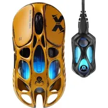 Игровая мышь Gravastar Mercury X Pro Special Edition Battle Worn-Yellow