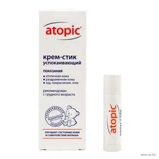 Крем детский Atopic Успокаивающий крем-стик (4.9мл)