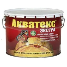 Пропитка АКВАТЕКС ЭКСТРА дуб, 9 л