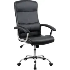 Офисное кресло King Style SHL-2 Sane PU Chrome (черный)