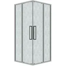 Душевой уголок Grossman Cosmo 90x90x195 300.K33.02.9090.10.02 (хром/шиншилла стекло)