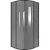 Душевой уголок Niagara NG-2827-34BLACK 100x100x195 (черный матовый/тонированное стекло)