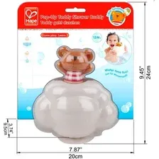 Игрушка для ванной Hape Всплывающий Тедди E0202-HP