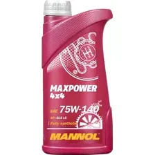 Трансмиссионное масло Mannol Maxpower 4x4 GL-5 75W140 / MN8102-1 (1л)