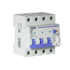 Дифференциальный автомат Dr.Ferz FMO-EL-3P+N 10A 30mA 6kA AC C 4M 22100219FERZ