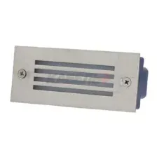 Светильник для ступеней GSTL-S1-3BT-5K Хром с решеткой