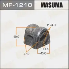 втулка стабилизатора переднего! Honda Civic VIII 06 MP-1218 MASUMA