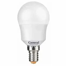 Лампа светодиодная General GLDEN-G45F-B-7-230-E14-4000 К