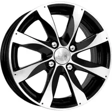 Литой диск K&K Джемини 15x6" 4x100мм DIA 56.1мм ET 45мм Алмаз черный