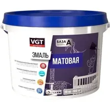Эмаль VGT ВД-АК-1179 Универсальная Матовая RAL9005 1 кг (черный)