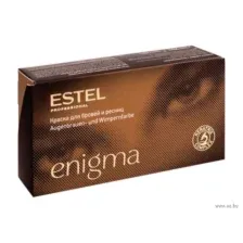 Набор для окрашивания бровей Estel Enigma тон светло-коричневый