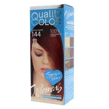 Гель-краска для волос Estel Quality Color Цветель тон 144 (115мл, красное дерево)
