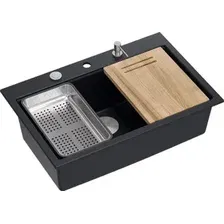 Кухонная мойка Quadron HQM7650U7BS