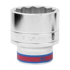 Головка торцевая двенадцатигранная 1", 2 1/4", дюймовая KING TONY 833072S