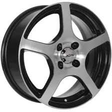 Литые диски X'trike X-118 15x6" 4x108мм DIA 65.1мм ET 25мм BK/FP