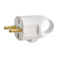 Вилка кабельная Bylectrica В16-336 (белый)