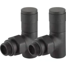 Комплект кранов для инженерного подключения Royal Thermo RTE 56.0013 (черный)