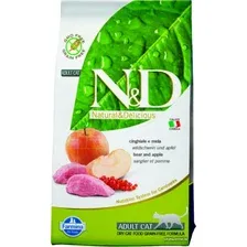Сухой корм для кошек Farmina N&D Grain Free Cat Boar & Apple Adult (Кабан и яблоко) 0.3 кг