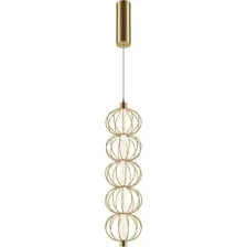 Подвесная люстра Maytoni Golden Cage MOD216PL-L10G3K