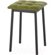 Табурет AMC Comfort 7К1.11 (кожзам оливковый/черный)