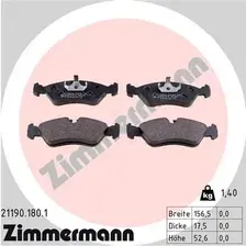 Тормозные колодки дисковые передняя ось ZIMMERMANN 21190.180.1