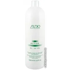 Окислитель Kapous Professional Studio ActiOx с экстрактом женьшеня и рисовыми протеинами 9% 1 л