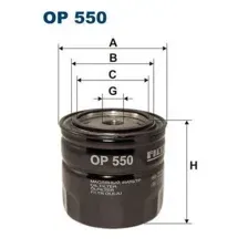 Масляный фильтр Filtron OP550