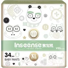 Трусики-подгузники Inseense V5S XL 12-17кг Ins34green (34 шт)