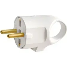 Вилка кабельная Bylectrica В16-336 (белый)