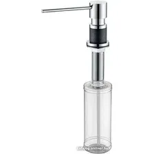Дозатор для моющего средства Paulmark Kraft D003-418(BLM) (черный/черный металлик)