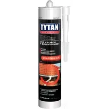 Герметик силиконовый Tytan Professional Для кровли и водостоков нейтральный (310мл, черный)