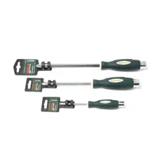 RockFORCE - Отвертка крестовая силовая магнитная "Profi" S2 PH1.0х80мм / RF-70210080