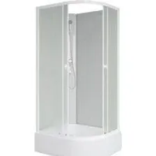 Душевая кабина Niagara Promo P100/80/26L/MT/BK 100x80x195
