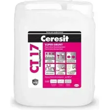 Грунтовка Ceresit CT 17 Supergrunt (5л)