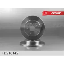 Тормозной диск FENOX TB218142 задняя ось