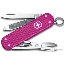 Нож-брелок Victorinox Classic Flamingo Party 0.6221.251G (пурпурный)